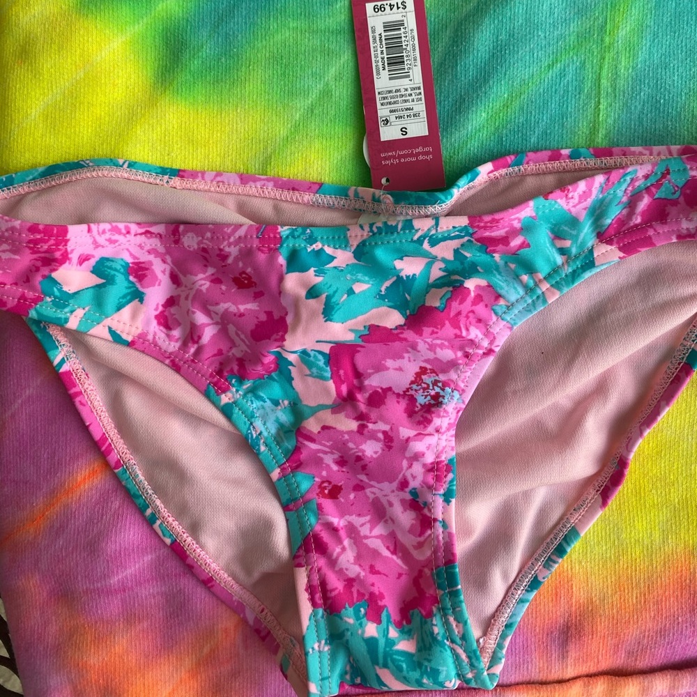 Bikini bottoms floral